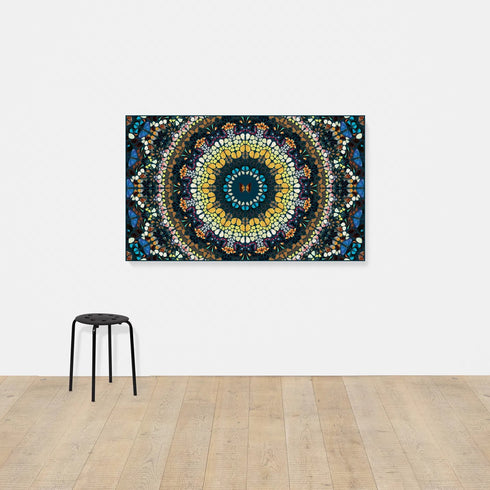 "Psychedelic - Kaleidoscopic H18-3" by Damien Hirst - Mind The Gap Label