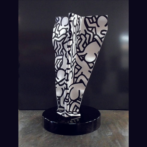 "Paper Plane Keith Haring" by AVA - Mind The Gap Label