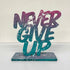 "Never Give Up" by Aiiroh - Mind The Gap Label
