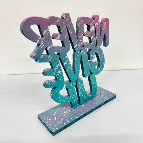 "Never Give Up" by Aiiroh - Mind The Gap Label