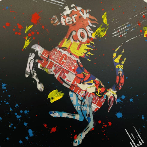 "Black Hole Fast Horse " by Aiiroh - Mind The Gap Label