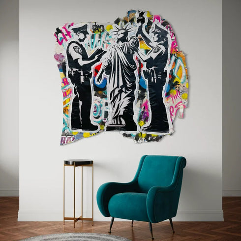 "Free The Freedom" by Aiiroh x SINAO - Mind The Gap Label