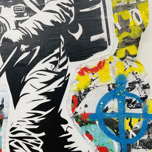 It's Greener - Unique Mixed Media by Aiiroh x SINAO - Mind The Gap Label