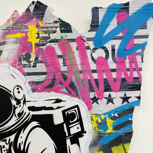 It's Greener - Unique Mixed Media by Aiiroh x SINAO - Mind The Gap Label