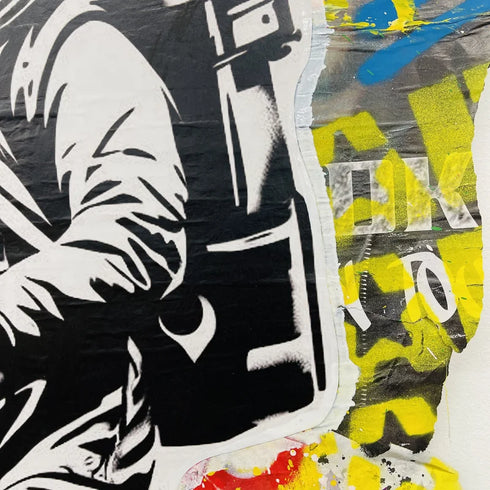 It's Greener - Unique Mixed Media by Aiiroh x SINAO - Mind The Gap Label