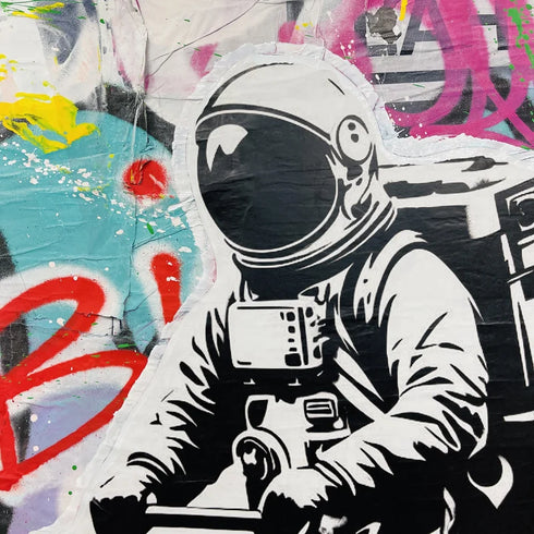 It's Greener - Unique Mixed Media by Aiiroh x SINAO - Mind The Gap Label