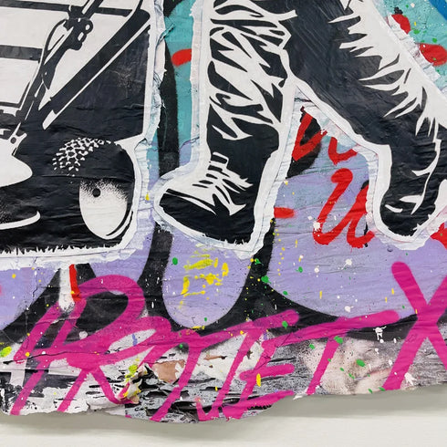 It's Greener - Unique Mixed Media by Aiiroh x SINAO - Mind The Gap Label