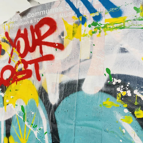 It's Greener - Unique Mixed Media by Aiiroh x SINAO - Mind The Gap Label