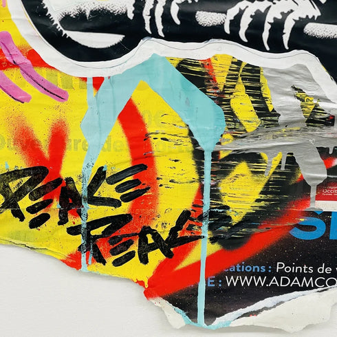 "Peace is Watching" by Aiiroh x SINAO - Mind The Gap Label