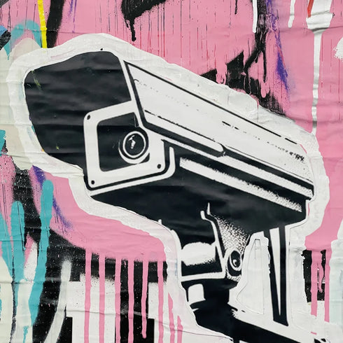 "Peace is Watching" by Aiiroh x SINAO - Mind The Gap Label