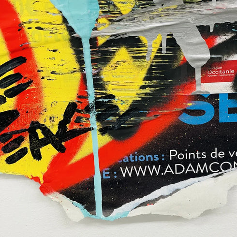 "Peace is Watching" by Aiiroh x SINAO - Mind The Gap Label