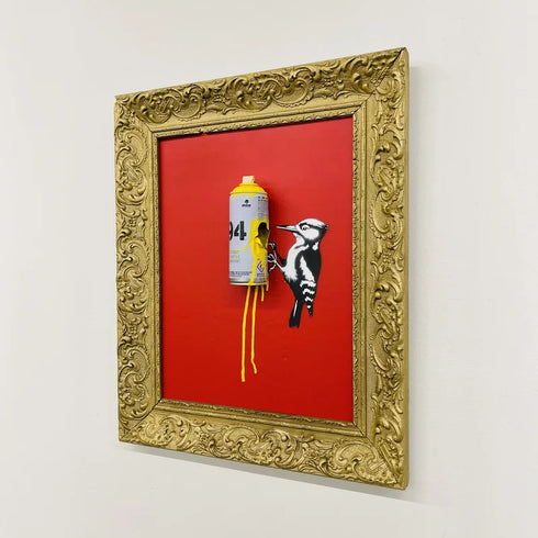 "Peck and Paint" by SINAO - Mind The Gap Label