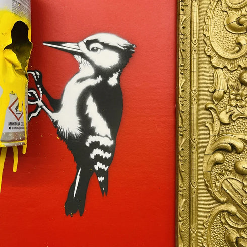 "Peck and Paint" by SINAO - Mind The Gap Label