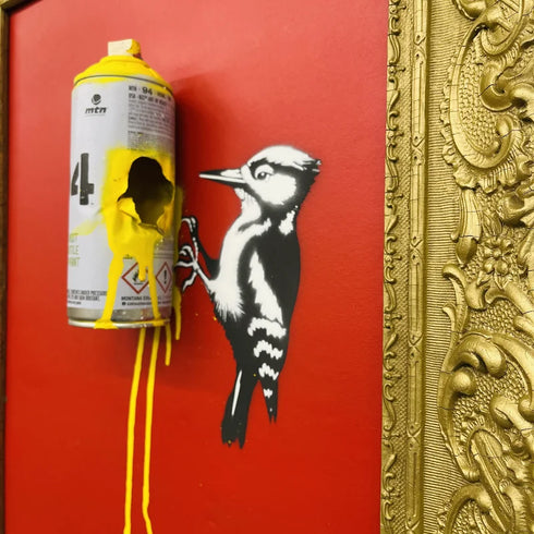 "Peck and Paint" by SINAO - Mind The Gap Label