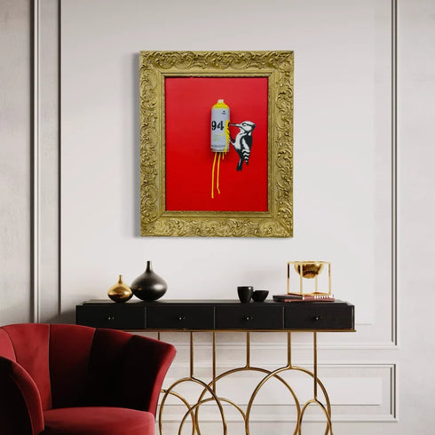 "Peck and Paint" by SINAO - Mind The Gap Label