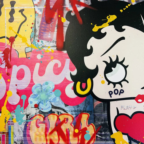 "Betty Boop" by Talion - Mind The Gap Label