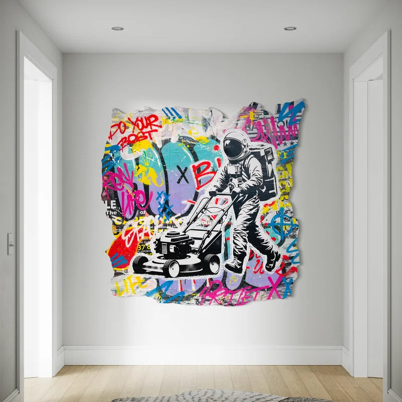 SINAO – Stencil Works & Graffiti-Inspired Art | Mind The Gap